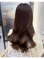 アミー 池袋(Ammy) コテ巻き風パーマ /韓国風パーマ/透明感カラー/レイヤーカット