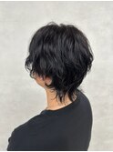 マッシュウルフ×ショートレイヤー