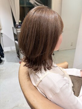 トリート 市川店(TREAT) モカベージュ×レイヤー