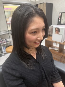 ビューティマーケット アングゥ イオンモール仙台上杉(BEAUTY MARKET ungu) ミディアム/顔周りレイヤー