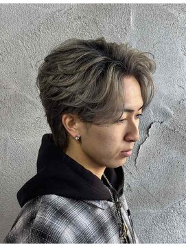 ニアウ 高崎店(Niau) 刈り上げセンターパート/波巻きツイストスパイラル/高崎