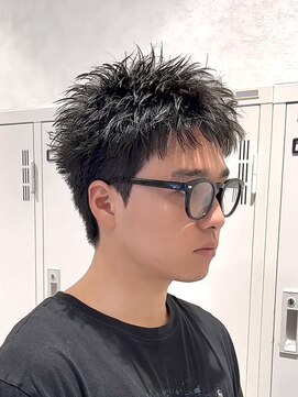 メンズヘアフェイス(Men's hair FACE。) 港南台スパイキーショート/メンズカット