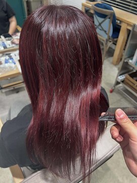 ラピスタ 池袋(Lapista) 韓国ヘアレイヤーカットダブルハイライトカラー【Lapista池袋】