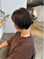 サイ(sai) 『襟足スッキリ◎柔らかくまとまる丸みショート』☆塩崎