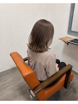 アンジュ ヘアー(Ange hair) 【金山/学割U24/髪質改善】透明感カラー×ボブレイヤー
