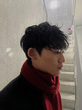 ヴァンシィー(VANCY) フェザーショート×ニュアンスパーマ【仙台】