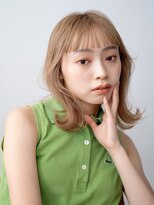 アーダーヘアーサロン 鯖江店(ADER HAIR SALON)&nbsp;大人可愛いくびれ切りっぱなしボブ