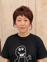 ヘアーリゾートガーデン 南林間店(Hair Resort Garden)&nbsp;ブリーチデザイン/抜け感がたまらないアシメショート