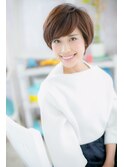 清楚なひし形ショートボブa(miq阿佐ヶ谷)