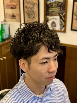 ビアードバーバーショップ(BEARDBARBERSHOP) 2ブロック×パーマスタイル