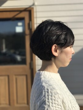 ルーツ(ROOTS hair design) 【ROOTS水戸】外国人風ハンサムショート