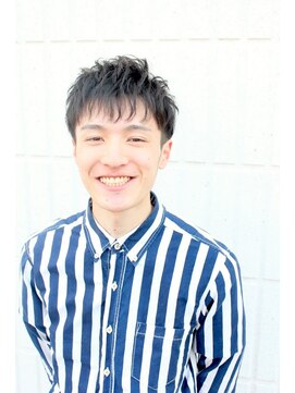 ブレスヘアーデザイン(BLESS HAIR DESIGN) ソフトツーブロック×フェザーマッシュ