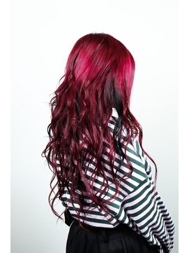 クリップ ジョイント ゴッド(CLIP JOINT GOD) ディープレッドカラー＆エクステンション