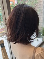 スーリール 荒戸店(Sourire)&nbsp;エアリーボブ×レッドブラウン
