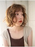 シアーベージュでニュアンスカール#美髪#大人かわいい
