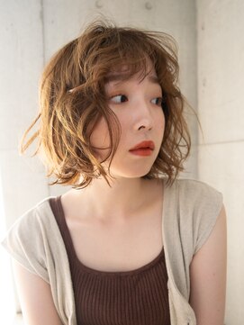 メゾンドイギー(MAISON de IGGY) シアーベージュでニュアンスカール#美髪#大人かわいい