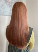 透明感が半端なくあるピンクベージュカラー