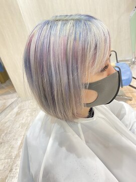 アルーシェ 心斎橋(Alushe) ホワイトギャラクシーカラー