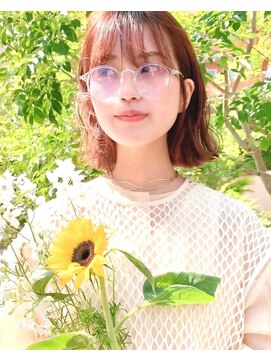 マッシュアンドマッシュアヴェダ ららぽーと福岡店(mash&mash AVEDA) 20代30代40代大人可愛いウェーブパーマボブ福岡博多