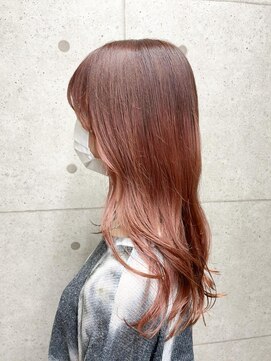 バブルス 本川越店(BUBBLES) 暖色カラーでイメチェンロング