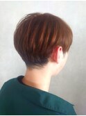 20代30代40代小顔ハンサムショートアッシュブルーブラック
