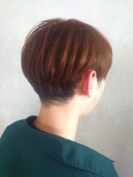 アニュー ヘア アンド ケア(a New hair&care) 20代30代40代小顔ハンサムショートアッシュブルーブラック