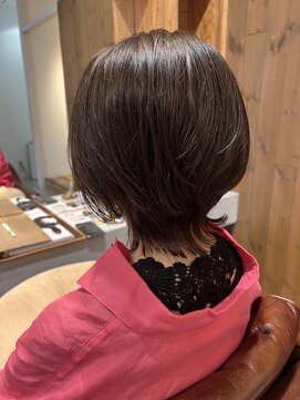 アドラーブル 駅南店(adorable) 20代30代大人ショートボブx小顔ウルフカット丸みショート