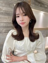 2wayバングフェイスレイヤーくびれスタイル【肥田亜沙美】
