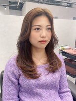 キートス(Kiitos)&nbsp;韓国風レイヤー顔まわりレイヤーくびれ巻き