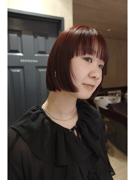 ミューズ バイ ケンジ(MUSE by KENJE) ブリーチなしで作れるRED