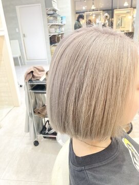 シャルムヘアー(charme hair) ホワイトミルクティーベージュ