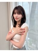 【LICCA 伊崎優李】韓国ヘア/レイヤーカット/前髪/姫カット