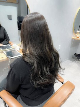 リーシュ(Re:sh) 髪質改善トリートメント/オリーブカラー/透明感