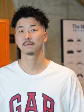 ダグラスヘア フォーシーム 三重 四日市(Douglas hair FOUR SEAM) 【メンズパーマ】ツイストスパイキーフェード