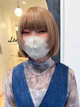 ローネス(LONESS) ぷつっとボブ ミニボブ 姫カットレイヤー