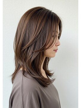 アントワープトーキョー(antwerp TOKYO) 30代40代50代内巻きロングレイヤー髪質改善白髪染め白髪ぼかし