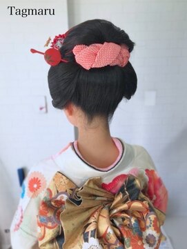 タグマル 新日本髪☆お電話かラインで事前予約必須！プラス料金有！