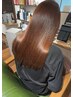 艶髪ストレート＋カット＋トリートメント29800→24800