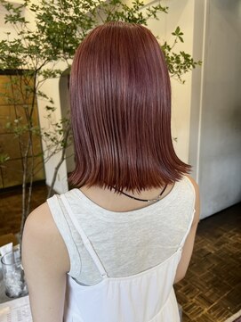 ヘアーアイスカルテット(HAIR ICI QUARTET) 20代30代秋の暗めカラー◎韓国風くびれボブ