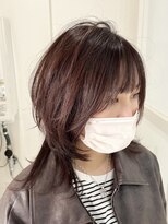 エメヘアデザイン ルイス(Aimer Hair Design Lewis)&nbsp;ウルフレイヤー/ハイレイヤーカット/弘前市