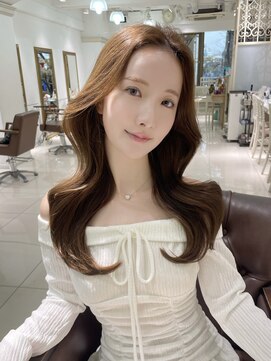 フォルテ 表参道店(FORTE) 【フォルテ千鶴】ココアベージュ/髪質改善トリートメント/小顔