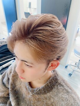 フェアアドヘア(fair -add hair-) マッシュ　ブリーチ　ほんのりシャドールーツ