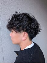 パウダーヘアー(powder hair)&nbsp;マッシュパーマ