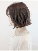 モリオ フロム ロンドン 成増店&nbsp;【morio成増/一戸】大人可愛いゆるふわボブ