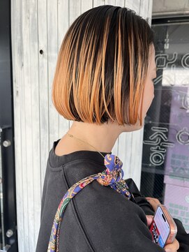 ヨッカ(YOCCA) バレイヤージュ オレンジ