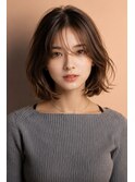 ボブパーマ、ボブパーマゆるめ、ニュアンスパーマ、毛先パーマ