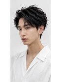 今流行りの韓国風ツイストスパイラルパーマ