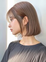 クシュ 所沢西口エミテラス前店(kusyu...)&nbsp;カチモリ羽エクステミルクベージュウルフショートレイヤー着付け