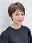 大人ショート/白髪ボカシ/山陽垂水