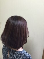 ルリアン ヘアデザイン(le LieN hair design) ゆるフワ秋色ボブ